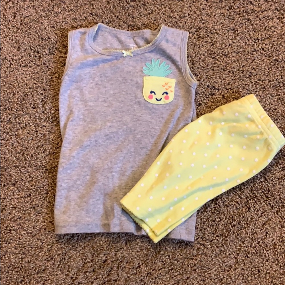 LIKE NEW 18 month summer pj set